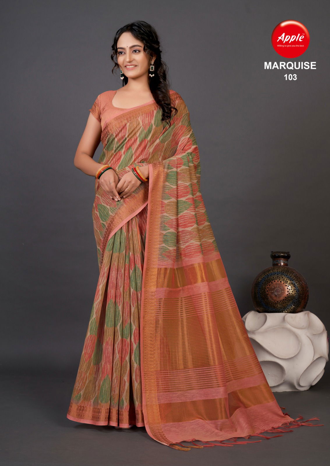 Marquise Vol 01 By Apple Designer Saree Catalog